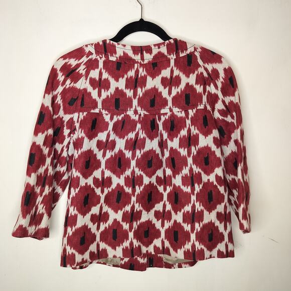 Michael Kors Linen Blazer Jacket Swing - Picture 8 of 9